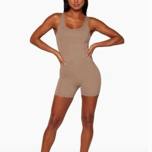 Set Active Sportbody Shortysuit Brown Large